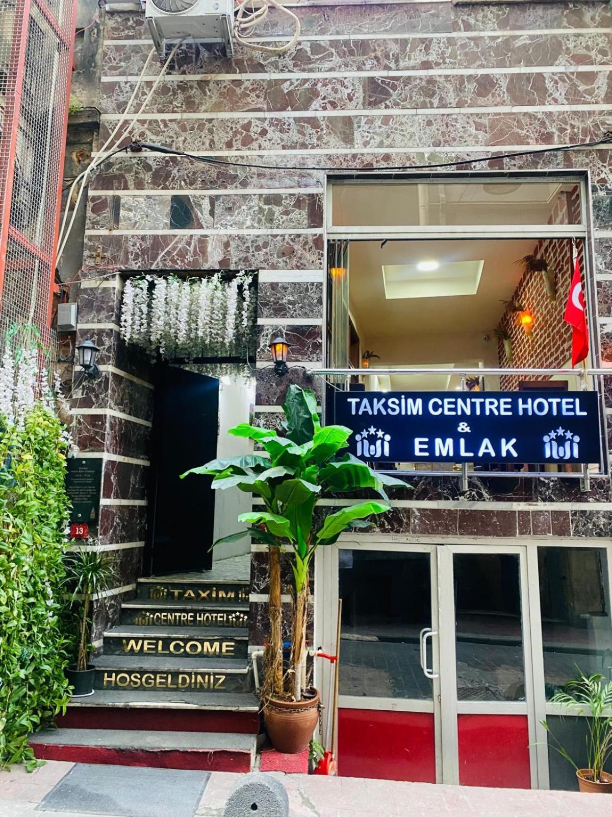 Taksim Centre Hotel Istanbul Exterior foto