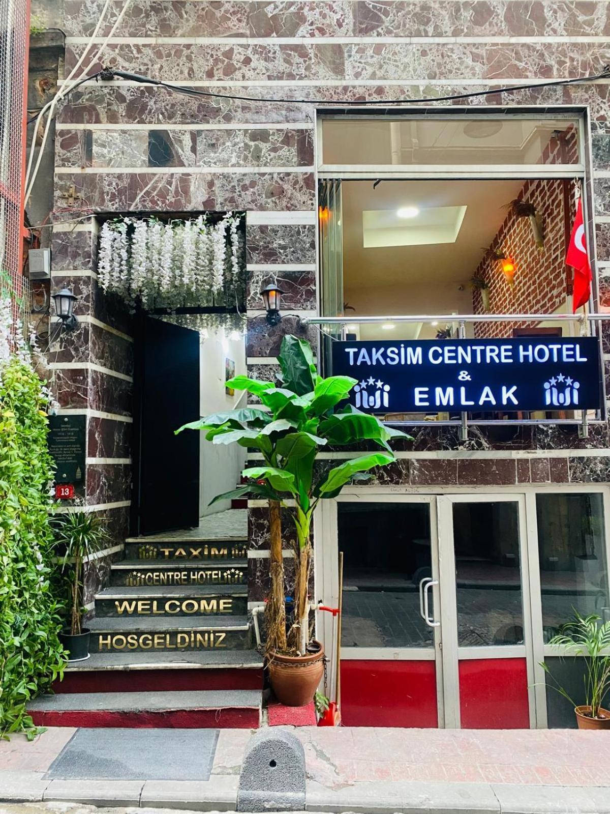 Taksim Centre Hotel Istanbul Exterior foto